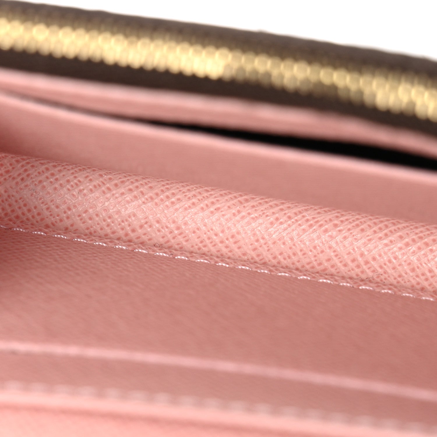 Louis Vuitton Damier Ebene Rosalie Coin Purse Rose Ballerine