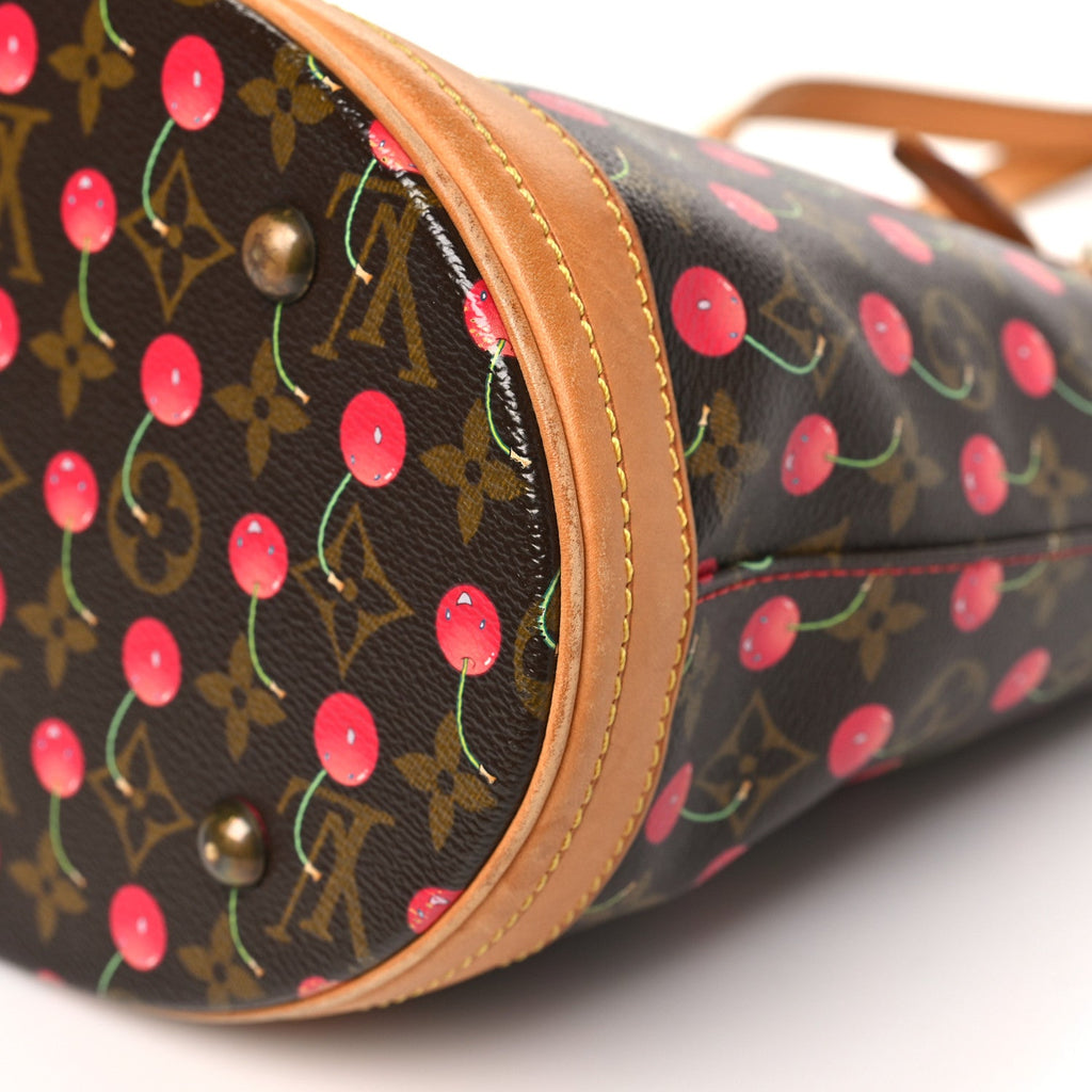 Louis Vuitton Monogram Cerises Bucket Bag