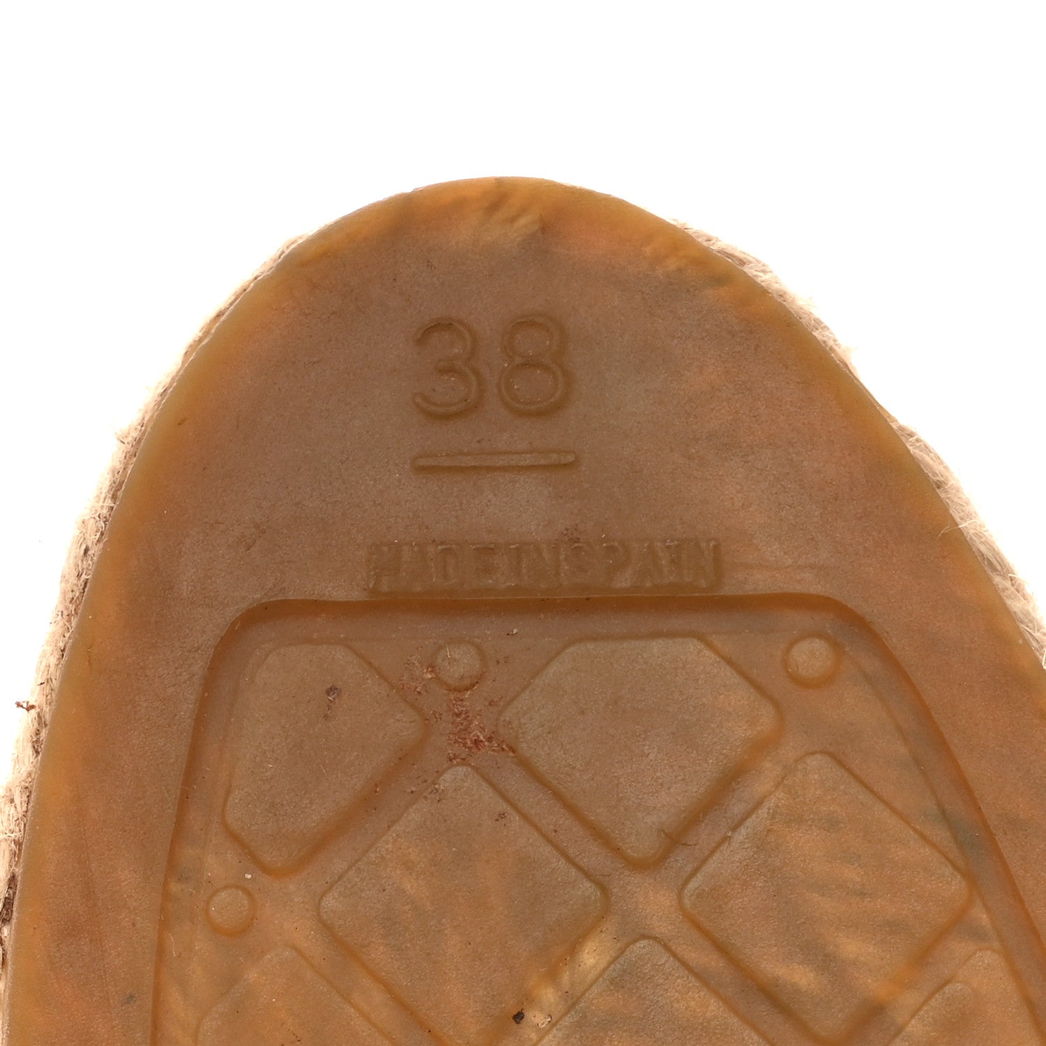 Lambskin CC Espadrilles 38 Dark Navy