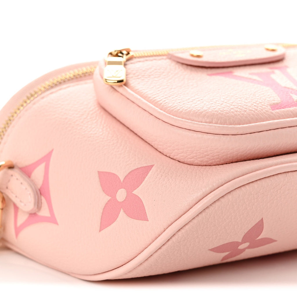 Louis Vuitton Empreinte Monogram Giant Mini Bumbag Gradient Pink