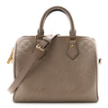 Louis Vuitton Empreinte Monogram Giant Speedy Bandouliere 25 Tourterelle