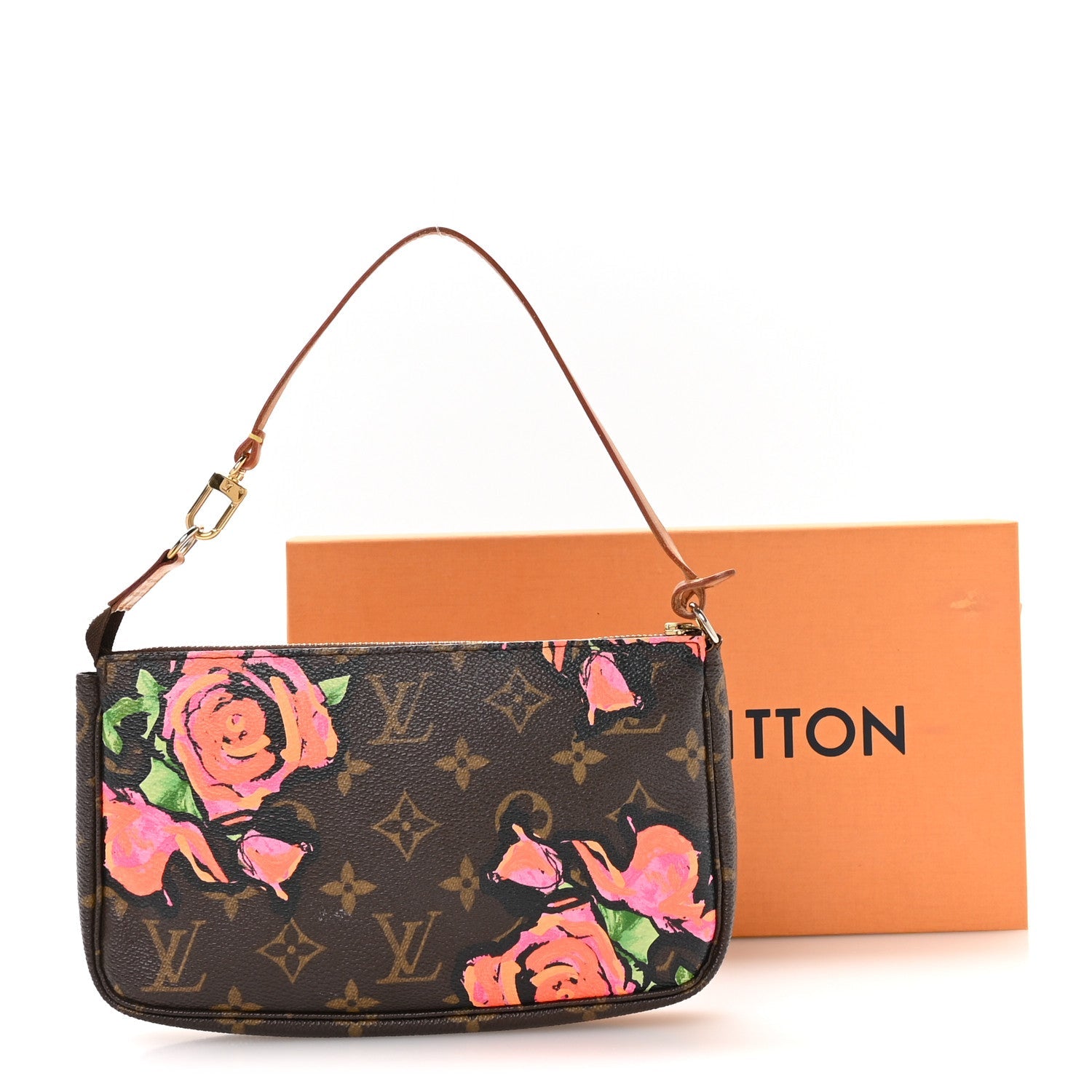Louis Vuitton Monogram Roses Pochette Accessories
