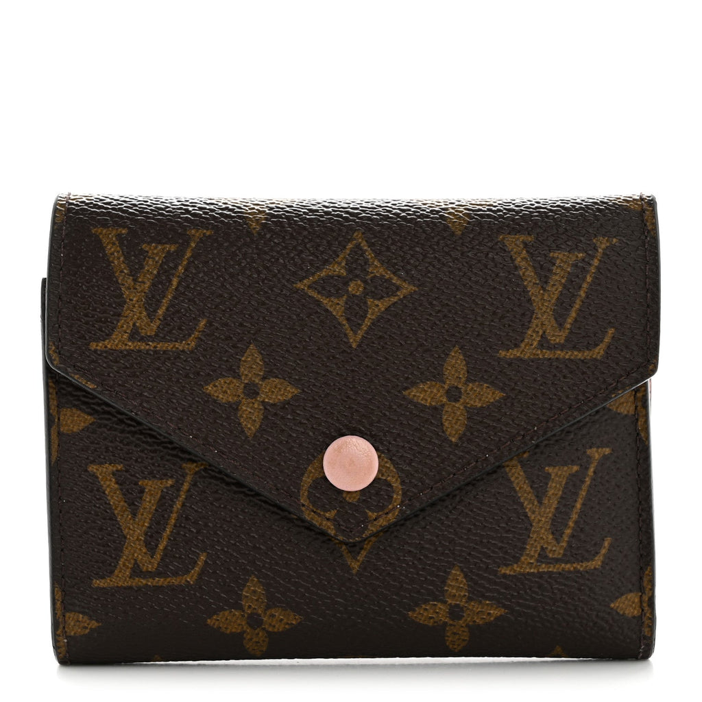 Louis Vuitton Monogram Victorine Wallet Rose Ballerine
