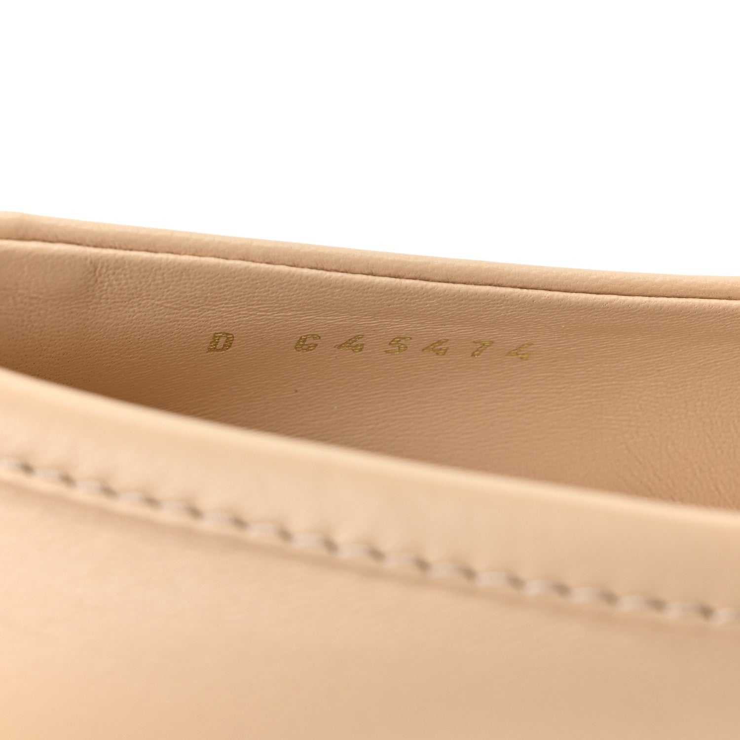 Lambskin Quilted CC Turnlock Loafers 37.5 Beige
