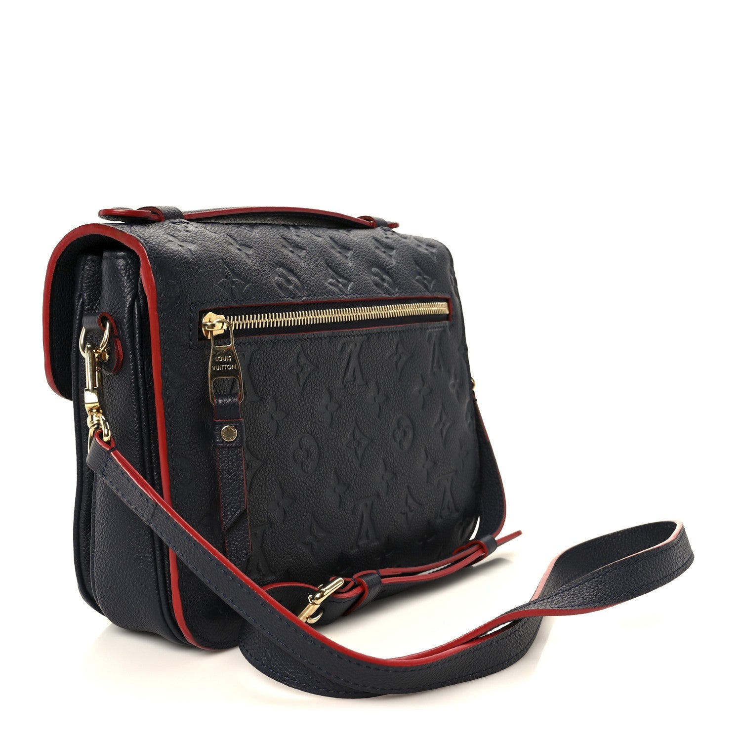 Louis Vuitton Empreinte Pochette Metis Marine Rouge