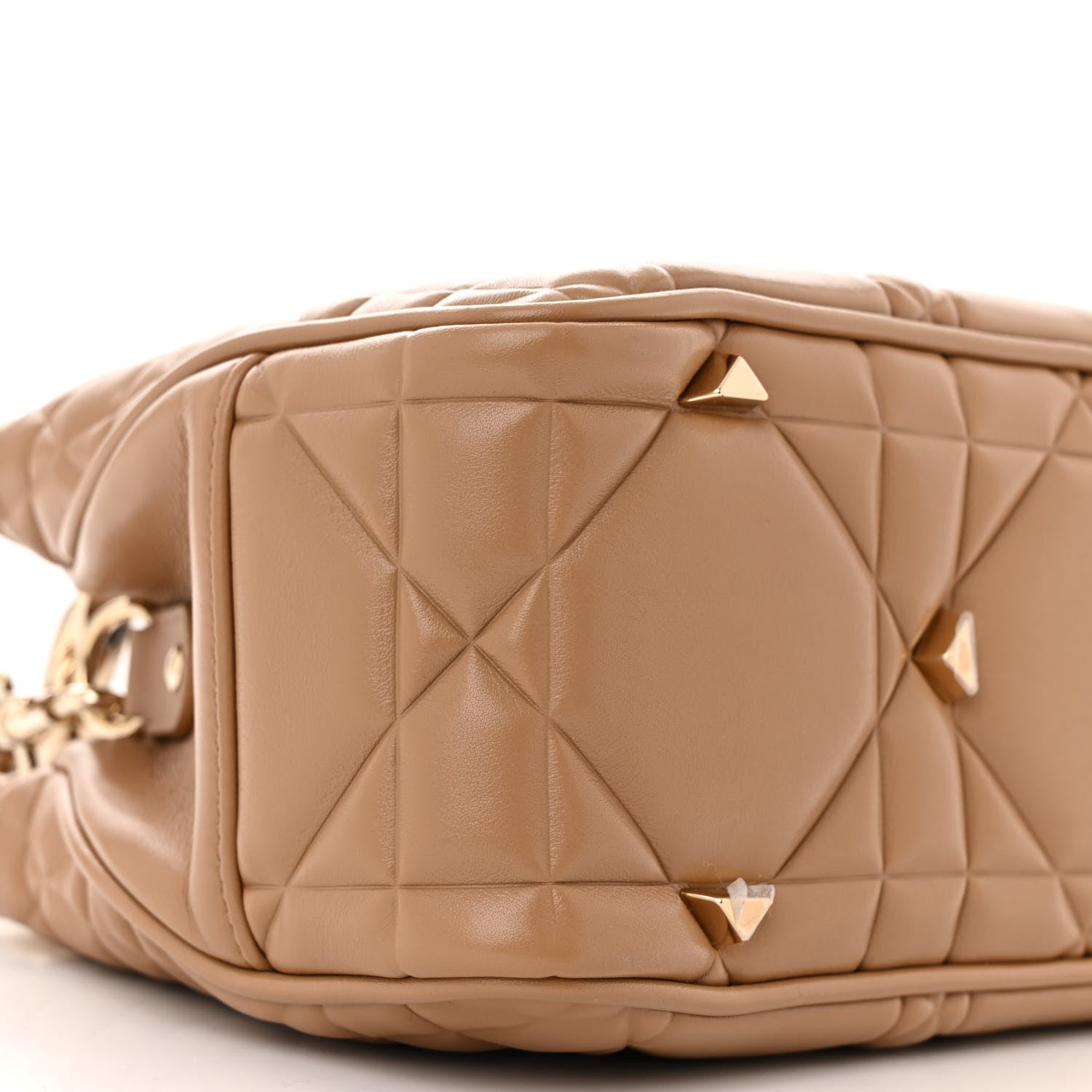 Christian Dior Calfskin Cannage Small The Lady 95.22 Beige