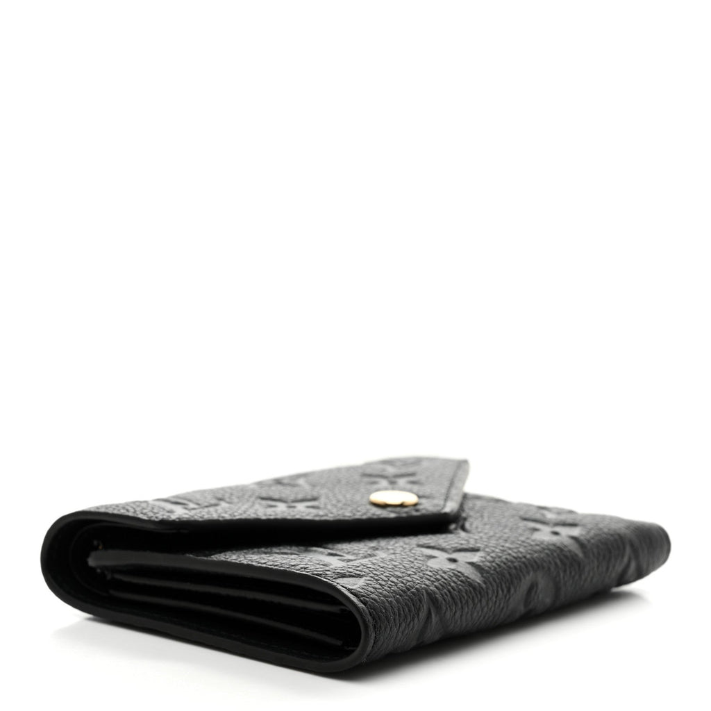 Louis Vuitton Empreinte Victorine Wallet Black