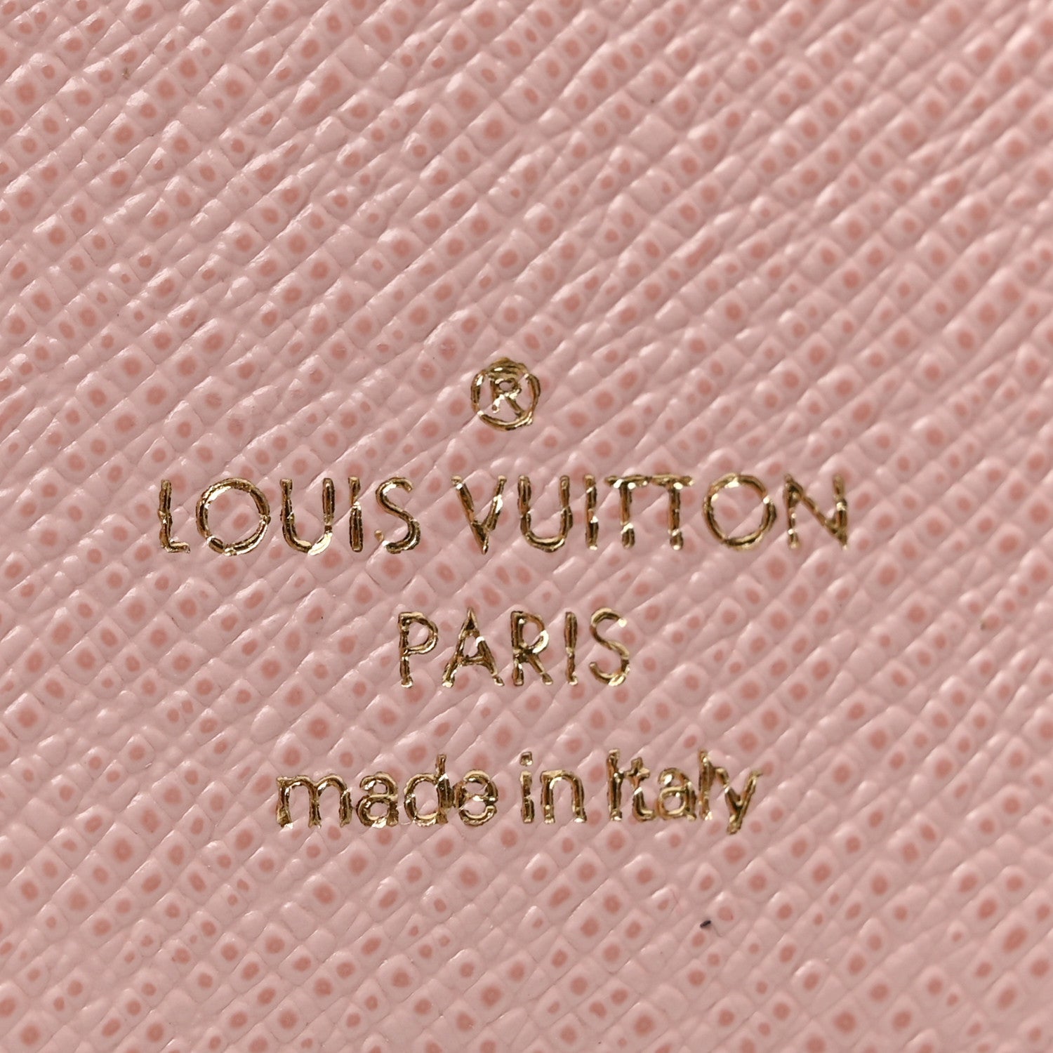 Louis Vuitton Monogram Lou Wallet Rose Ballerine