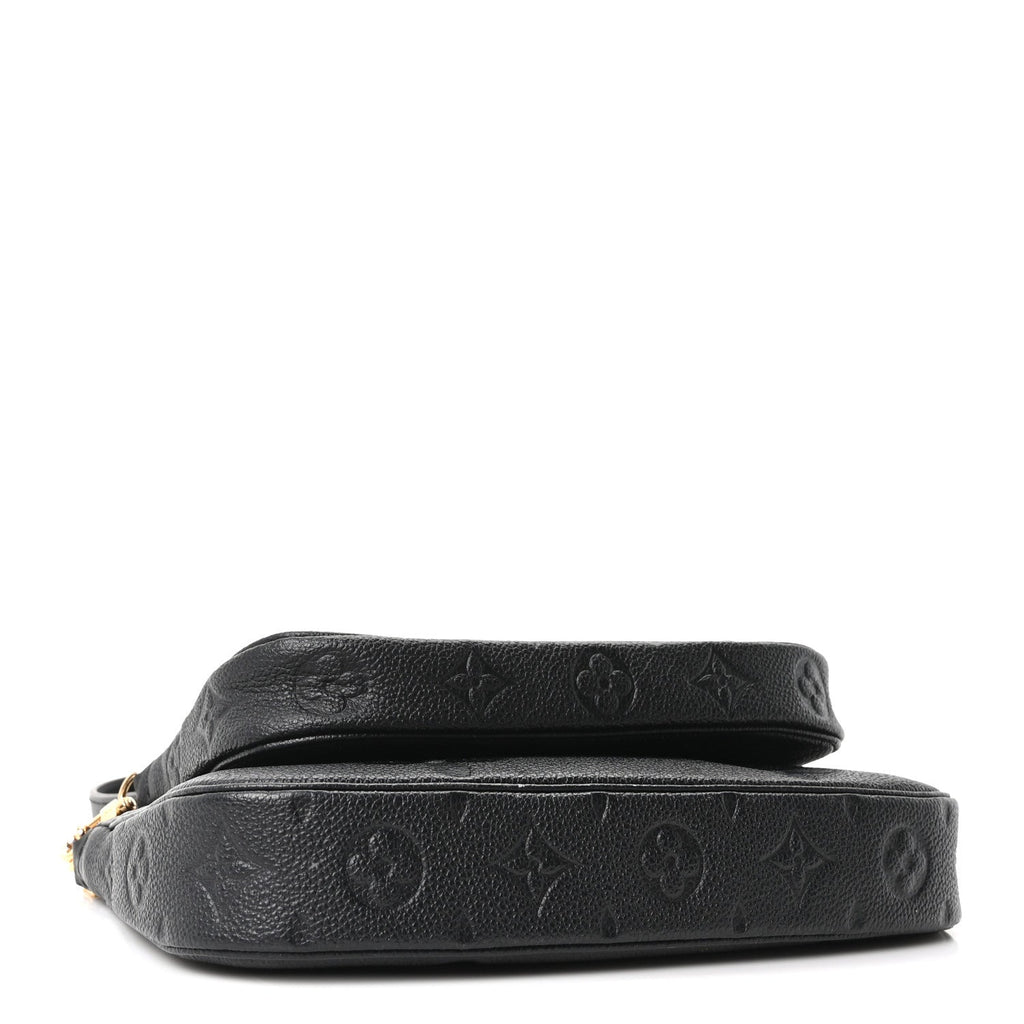 Louis Vuitton Empreinte Monogram Giant Multi Pochette Accessories Black
