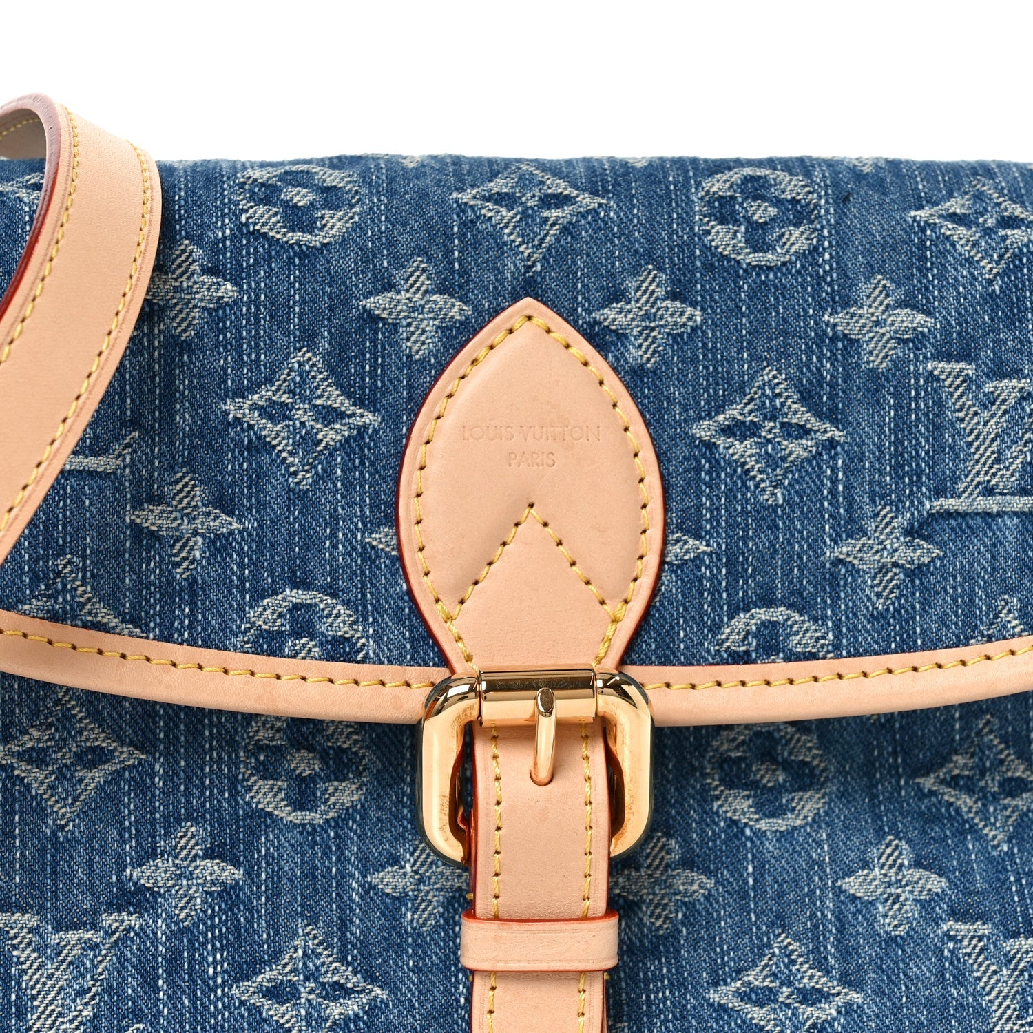 Louis Vuitton Monogram Denim Diane Blue