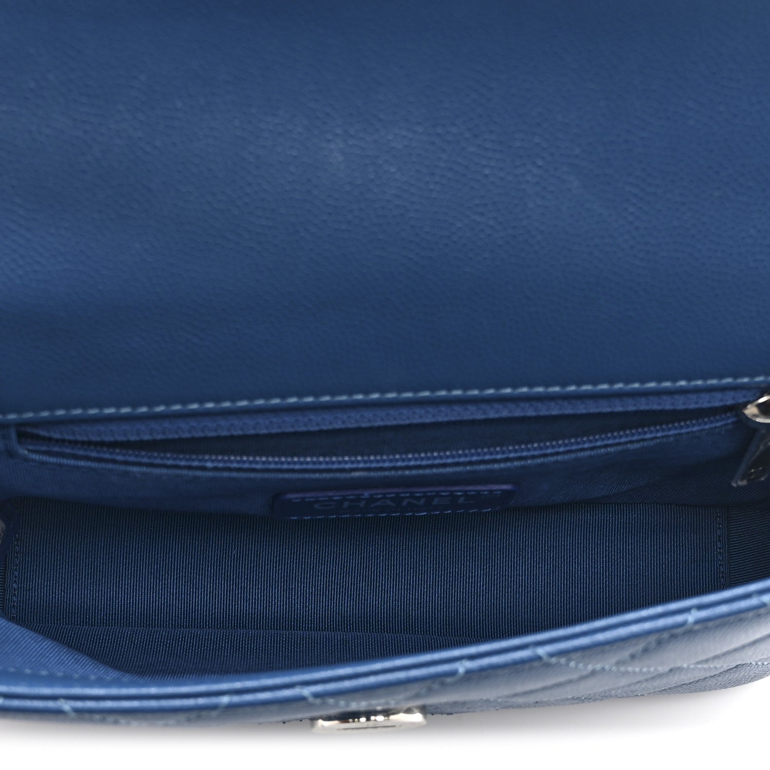 Chanel Caviar Quilted My Everything Small Flap Blue