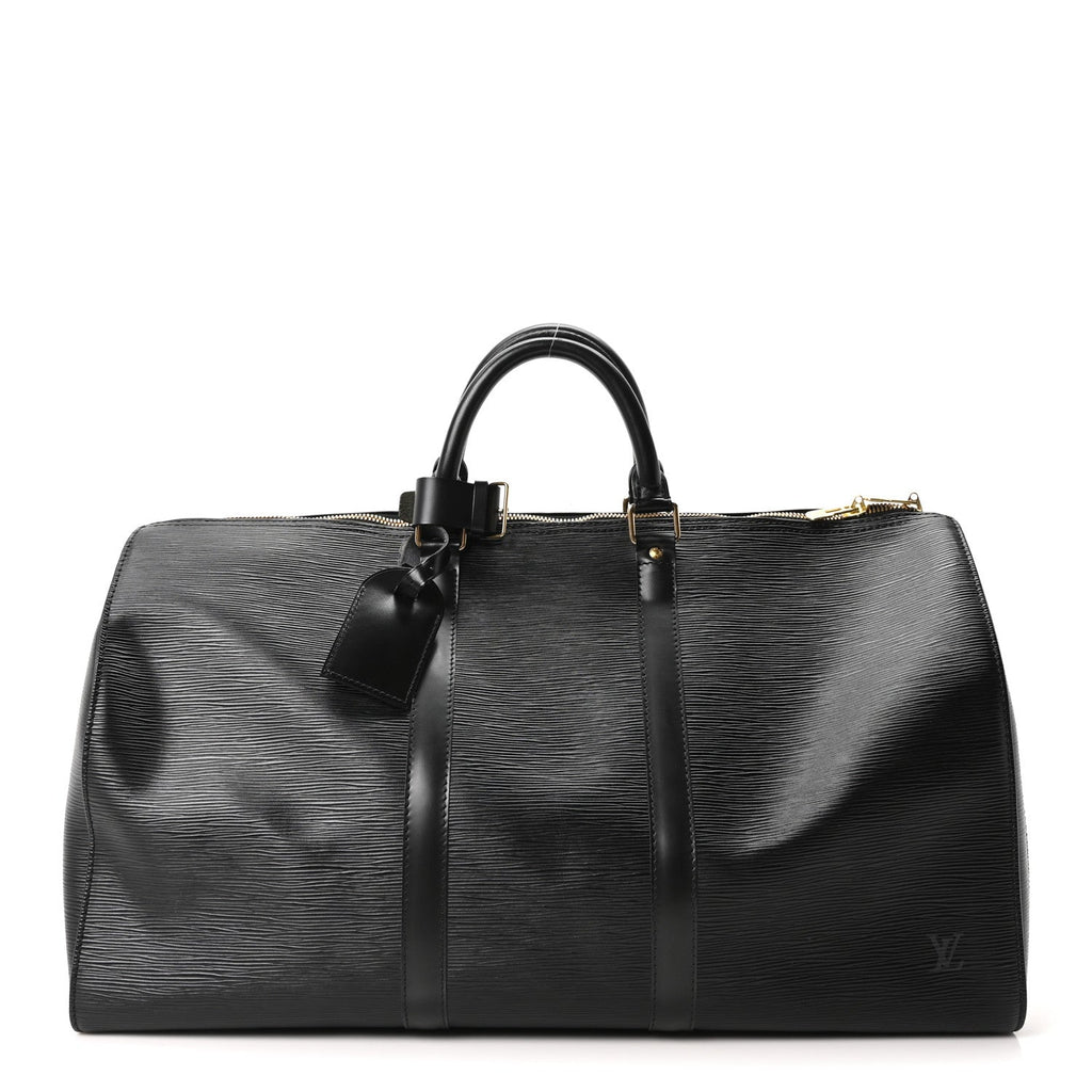 Louis Vuitton Epi Keepall 50 Black