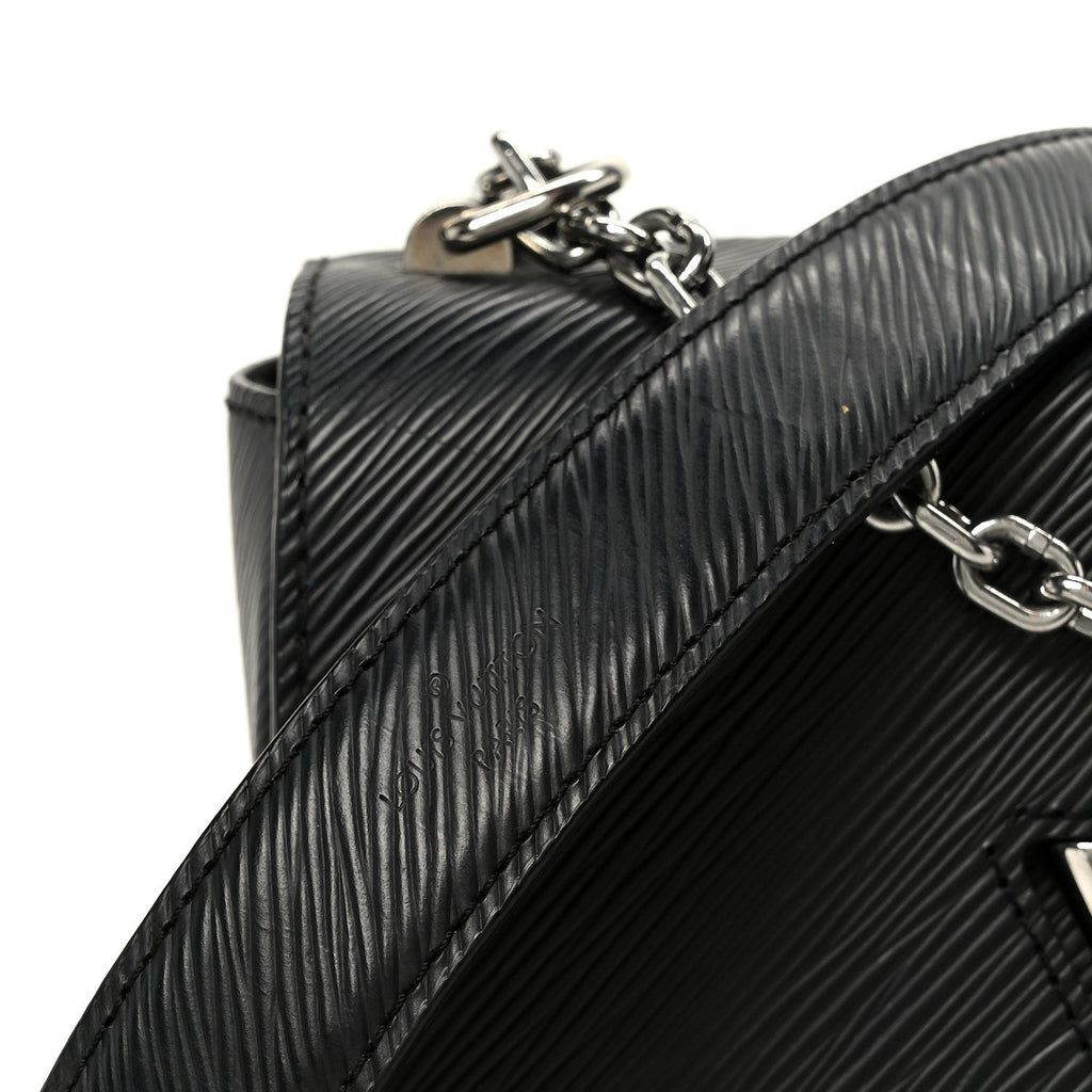 Louis Vuitton Epi Twist Shoulder Bag MM Black
