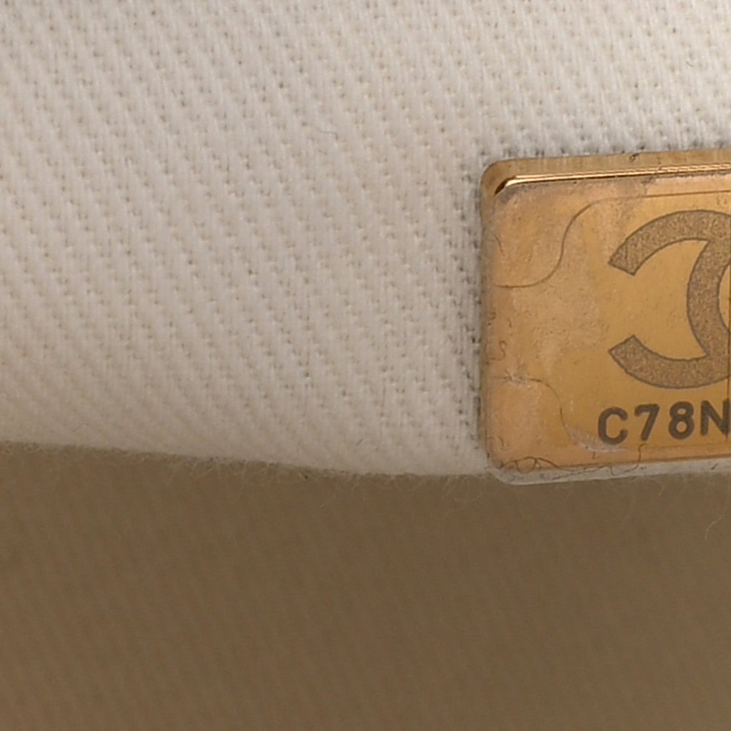 Chanel Caviar Quilted Mini Business Affinity Backpack White