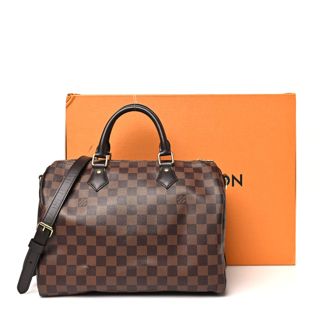 Louis Vuitton Damier Ebene Speedy Bandouliere 30