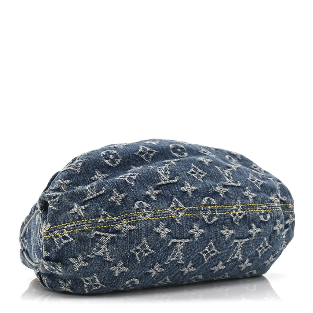Louis Vuitton Monogram Denim Pleaty  Blue
