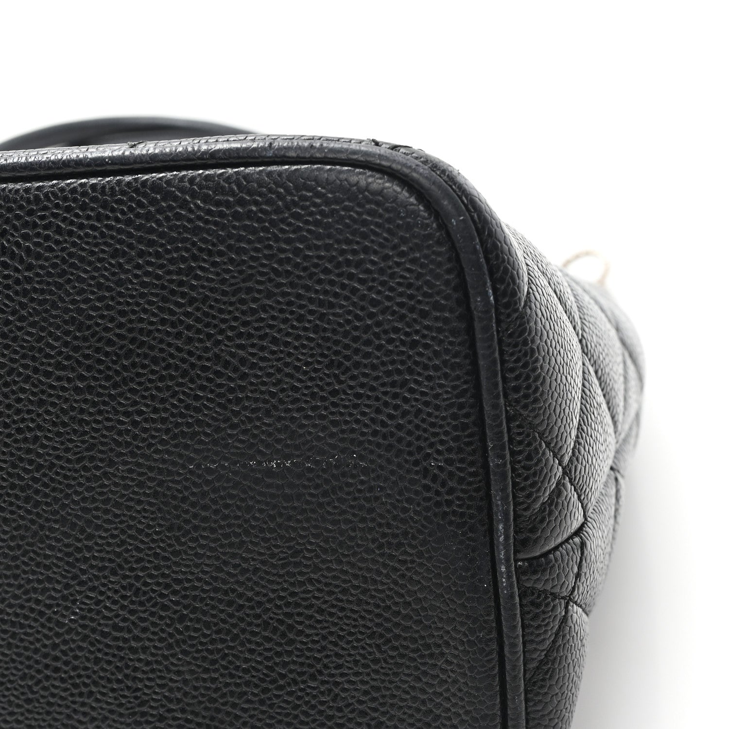 Chanel Caviar Quilted Medallion Tote Black