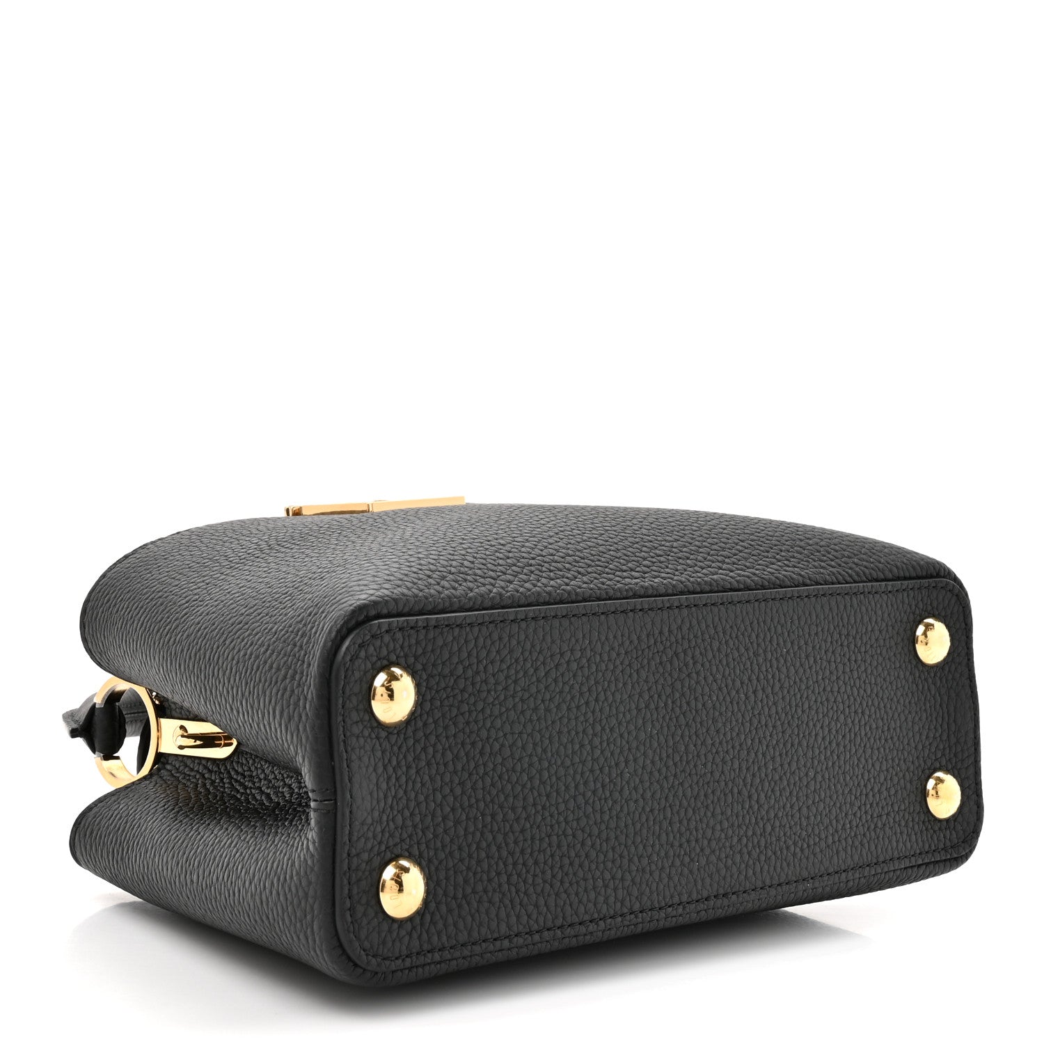 Louis Vuitton LV X TM Taurillon BB Capucines Black