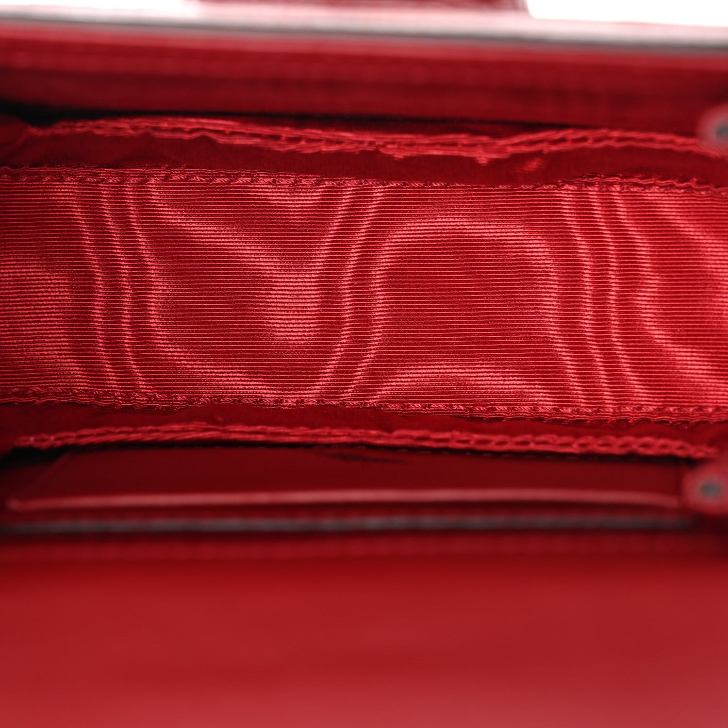 Gucci Moire Fabric Calfskin Rhinestone Monogram Monochrome Lizard Embossed Mini Bamboo 1947 Top Handle Chain Bag Red