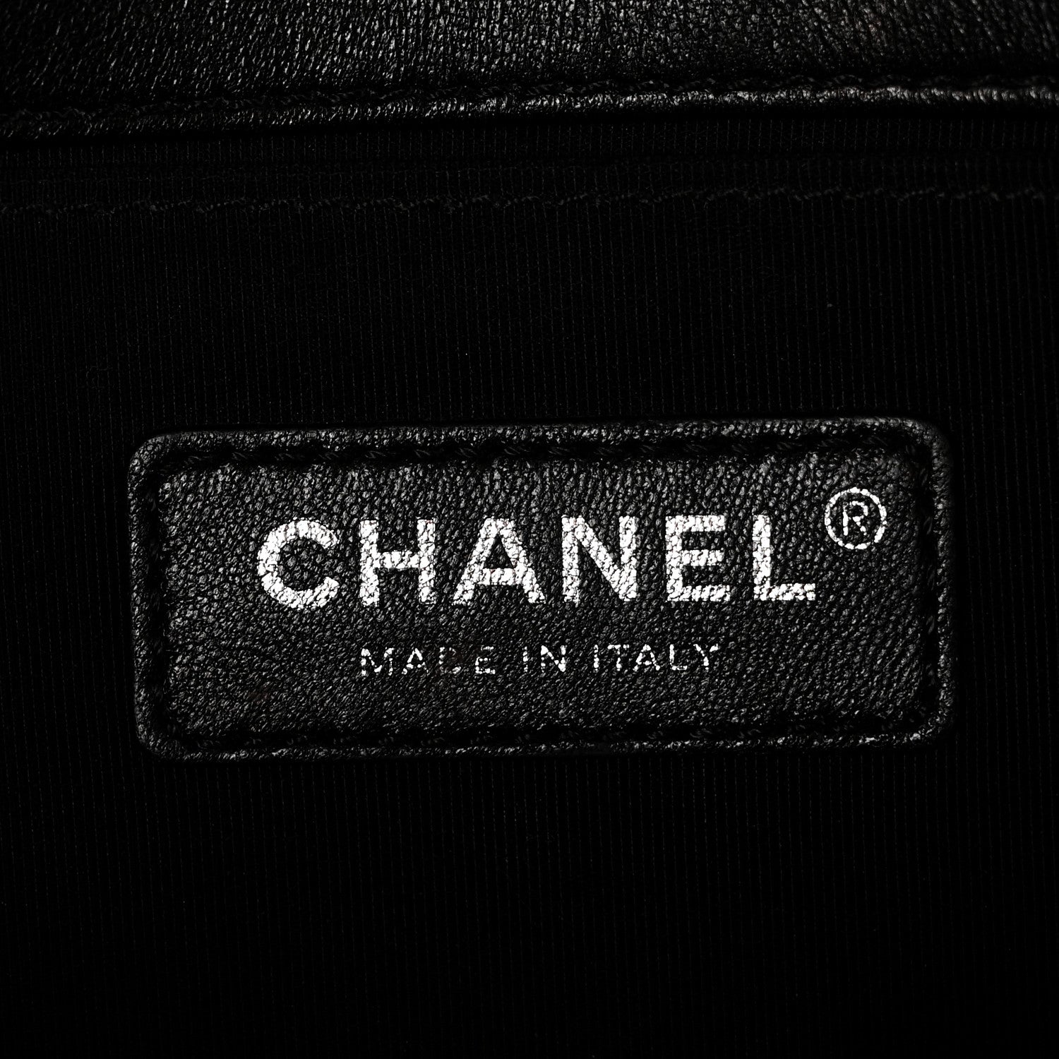 Chanel Lambskin Quilted Medium Boy Flap Black