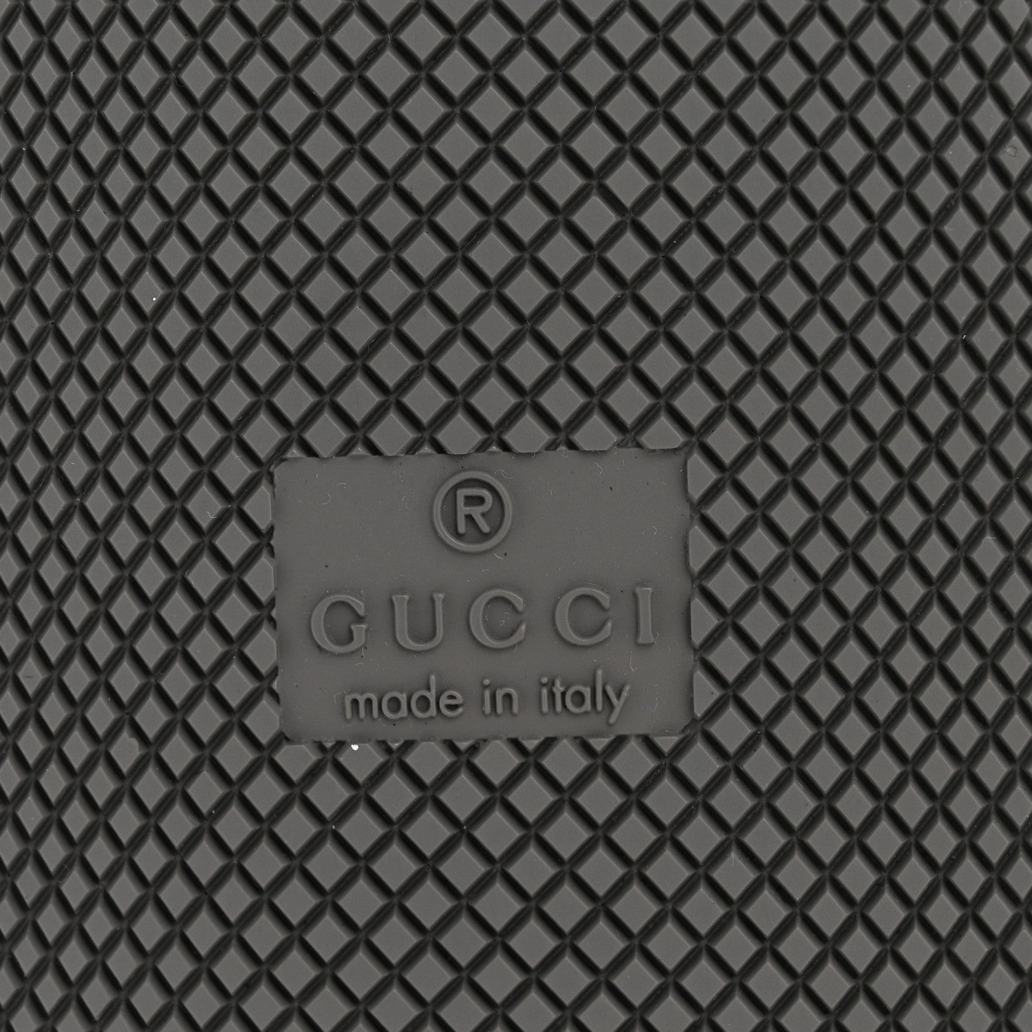 Gucci Calfskin Nylon GG Monogram Calfskin Web Mens Screener Sneakers 8.5 Black