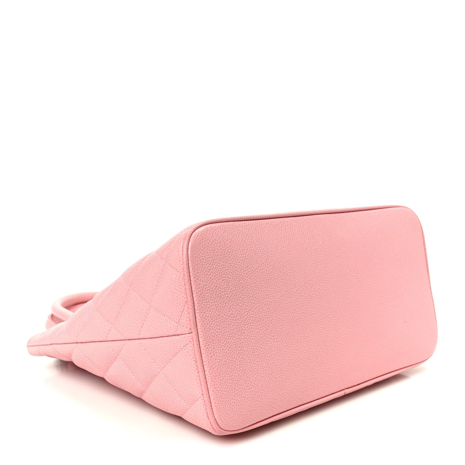 Chanel Caviar Medallion CC Tote Light Pink
