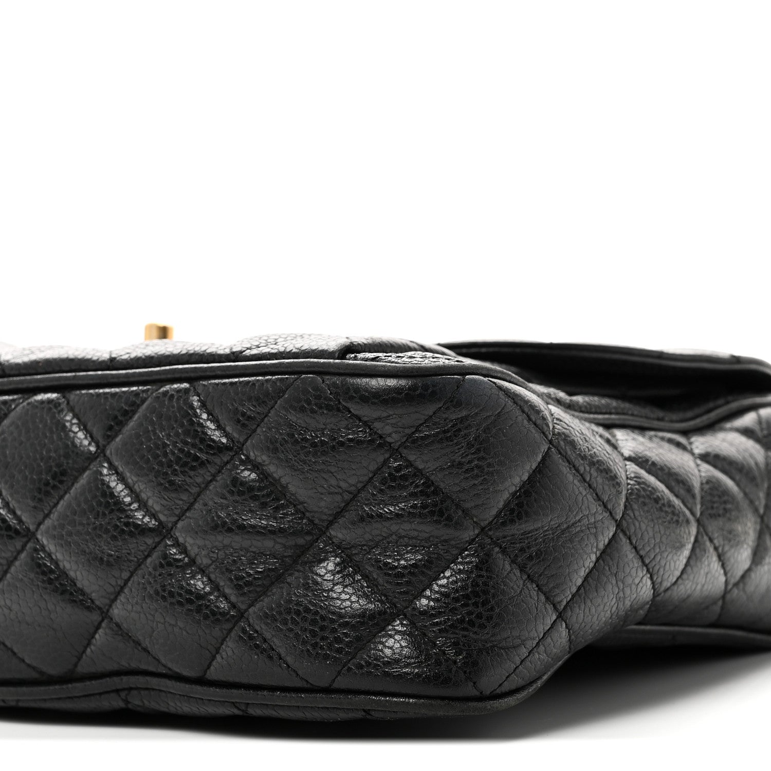 Chanel Caviar Quilted Flap Shoulder Bag Black