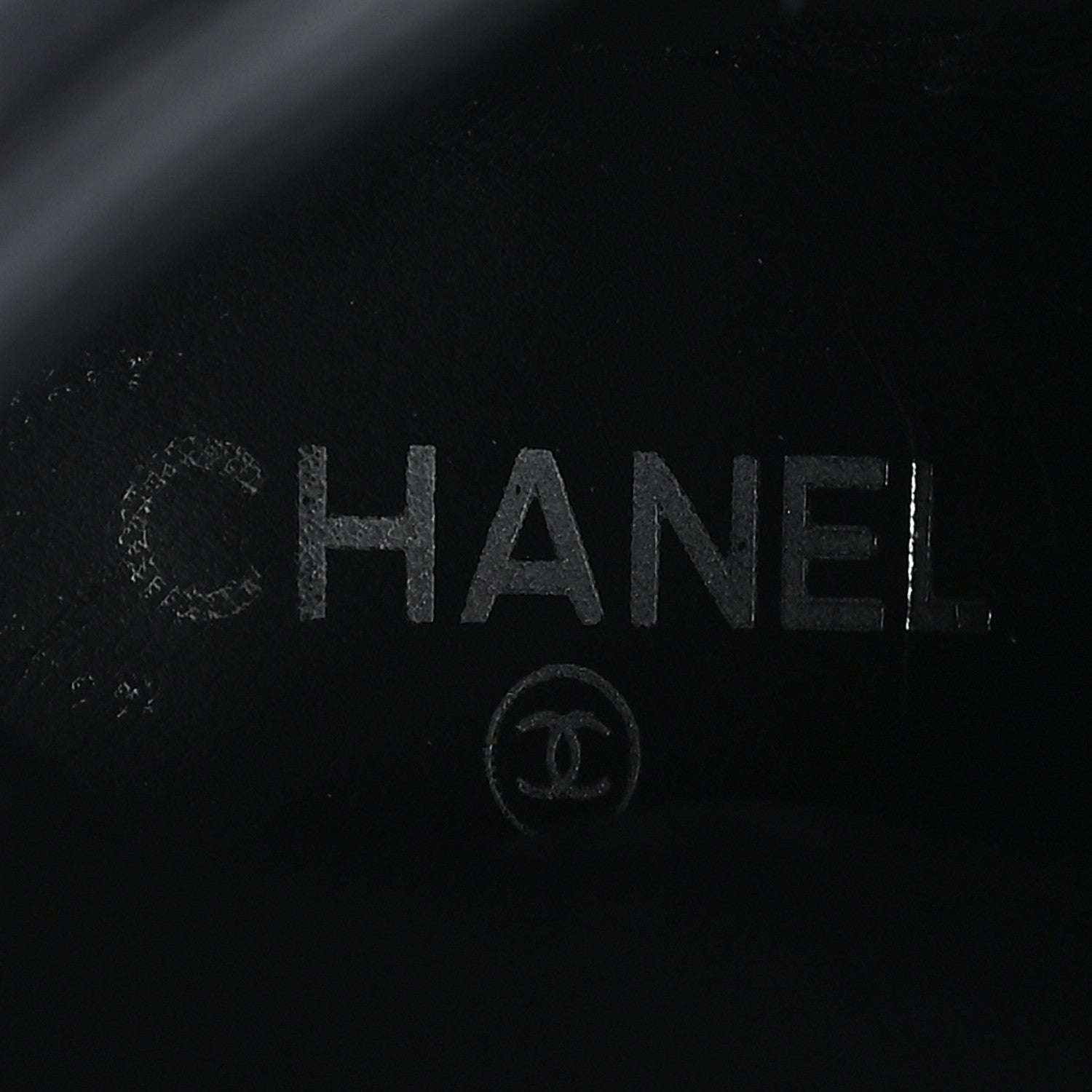 Chanel Tweed Calfskin Patent Cap Toe CC High Boots 37.5 Black Navy White