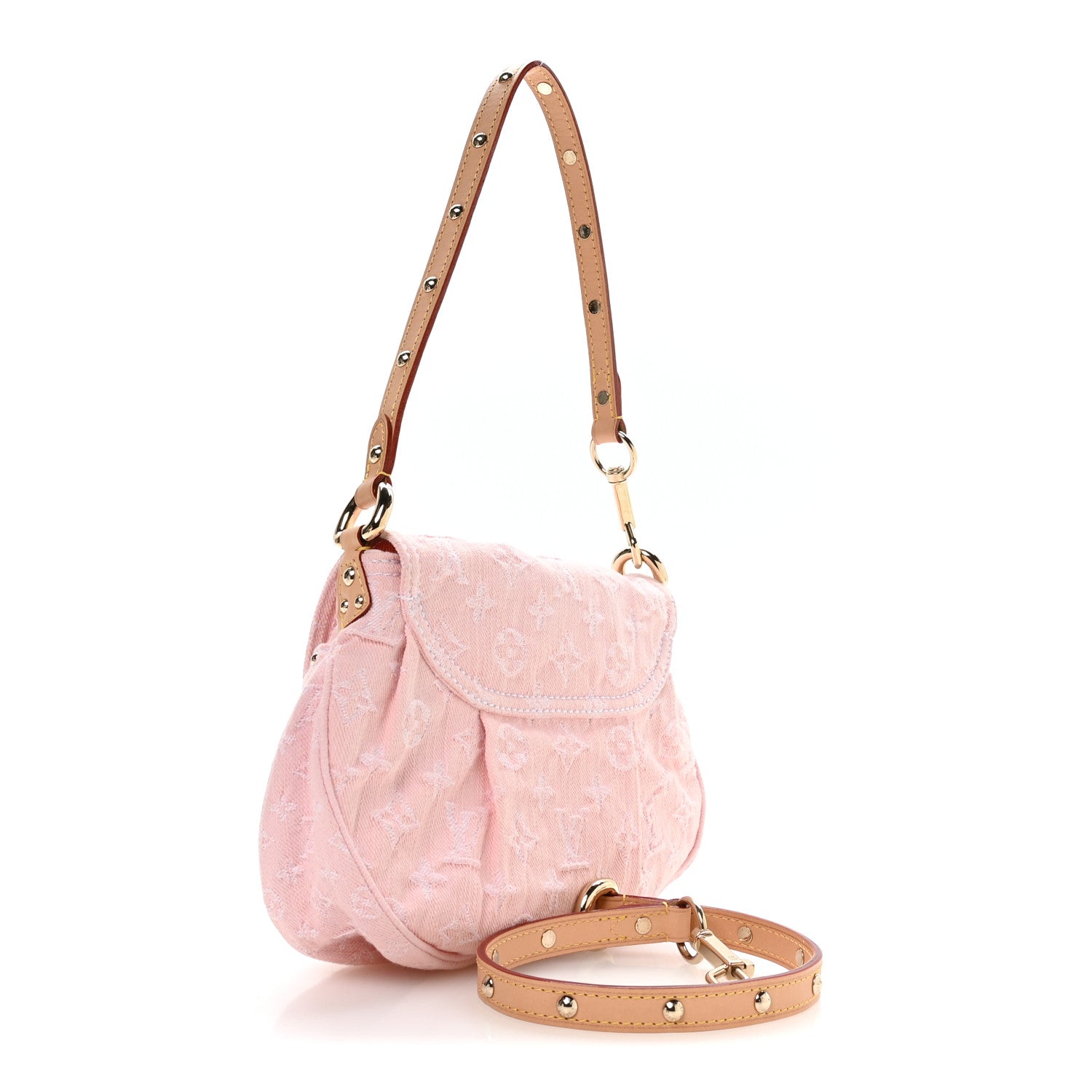 Louis Vuitton Monogram Denim Sunset Washed Pink
