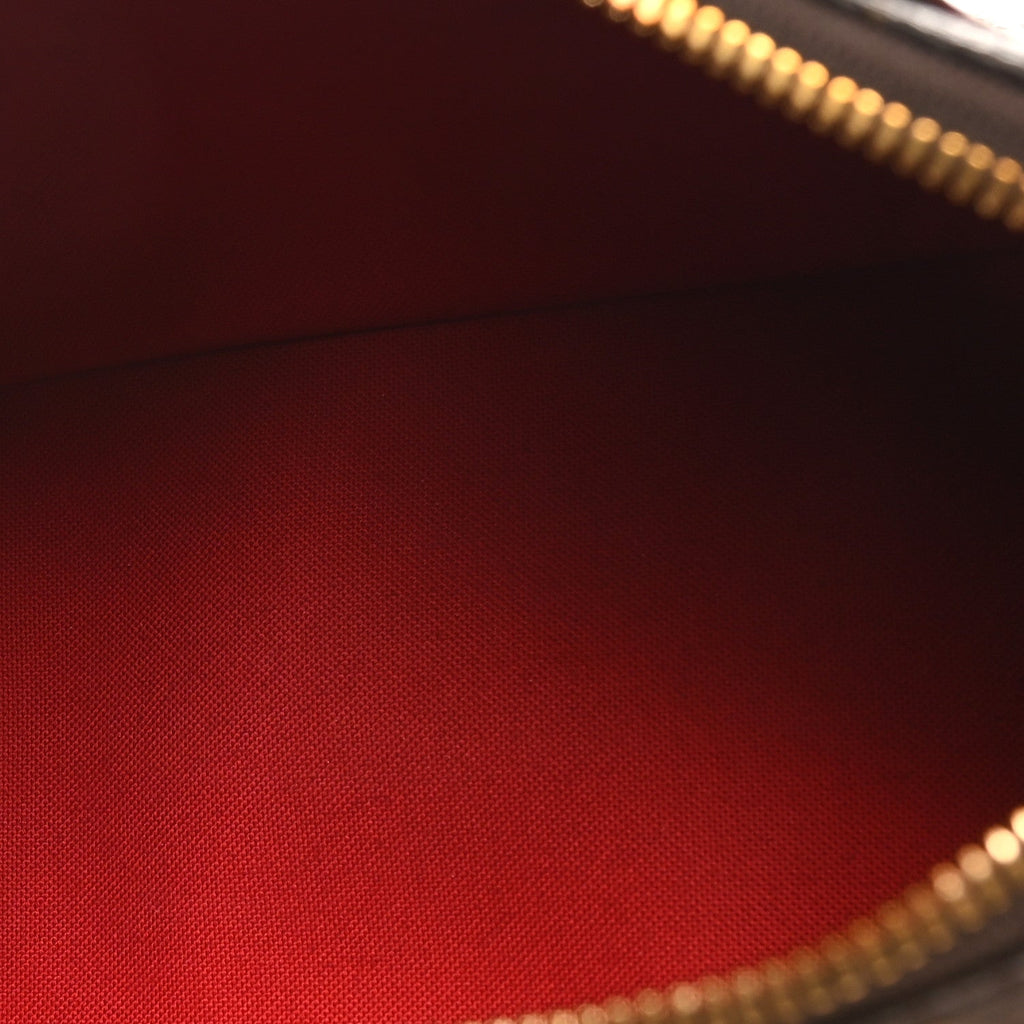 Louis Vuitton Monogram Speedy Bandouliere 20 Beige