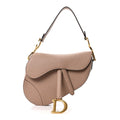 Christian Dior Grained Calfskin Saddle Bag Fard