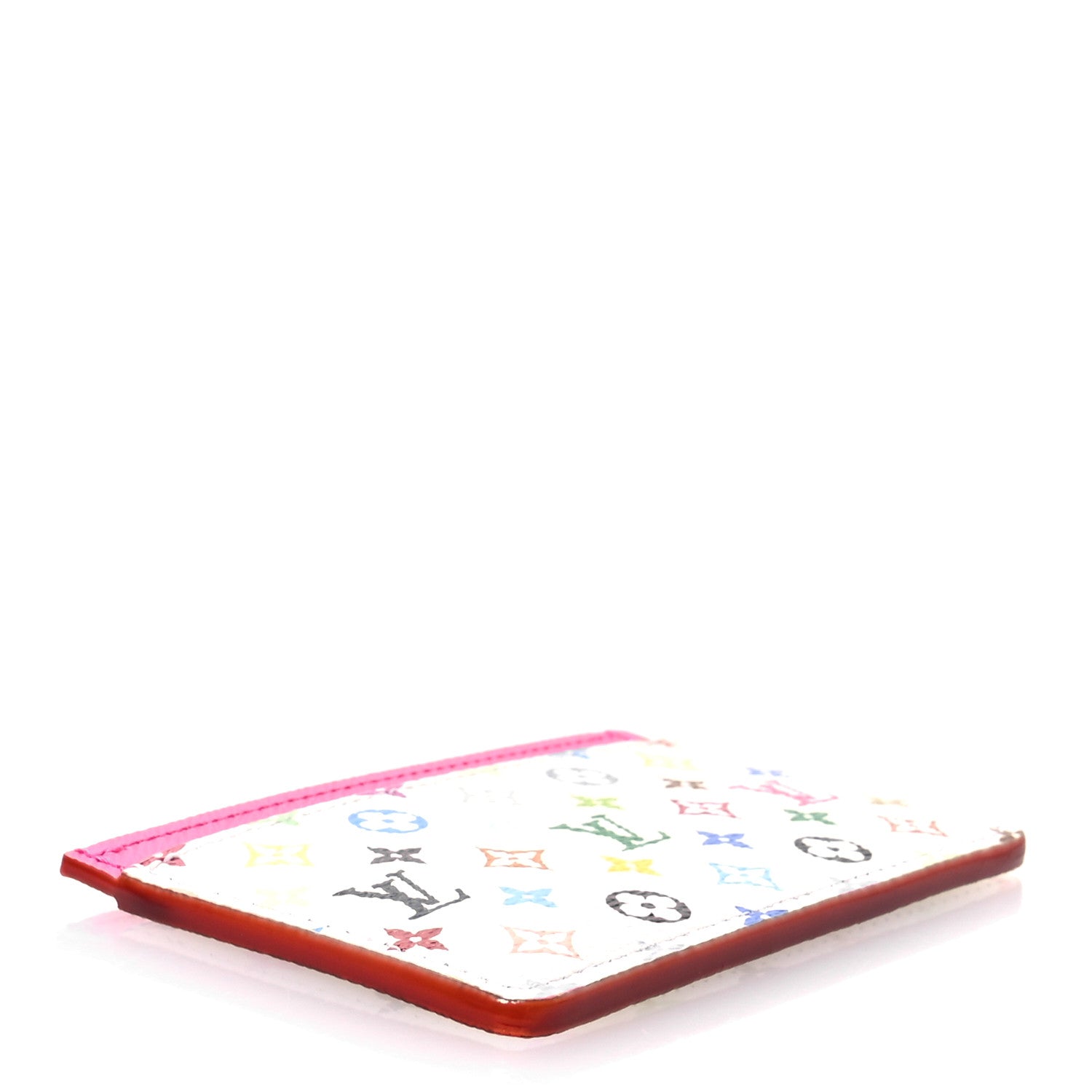 Louis Vuitton LV X TM Monogram Multicolor Card Holder Kawaii Pink