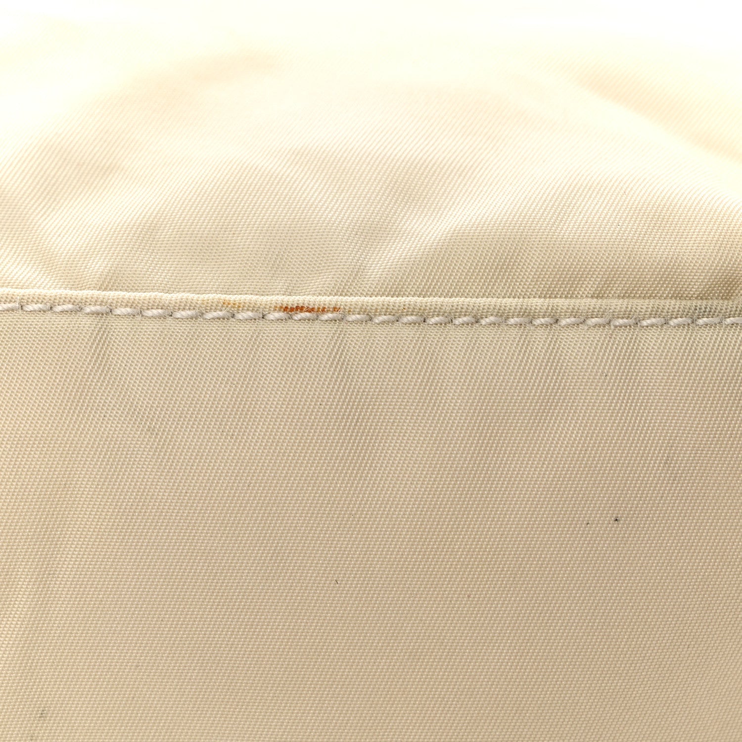 Prada Tessuto Nylon Saffiano Shopping Tote White