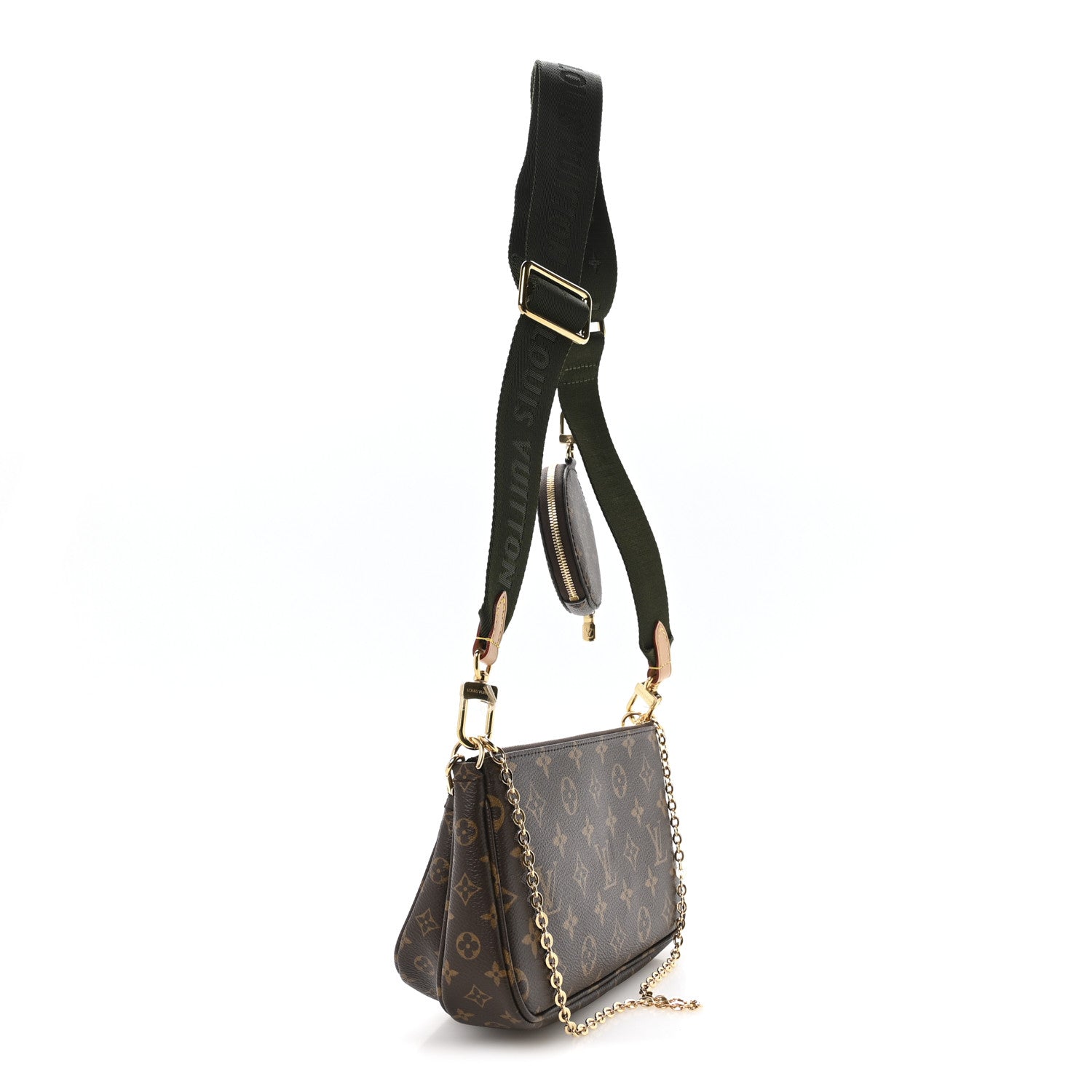 Louis Vuitton Monogram Multi Pochette Accessories Kaki
