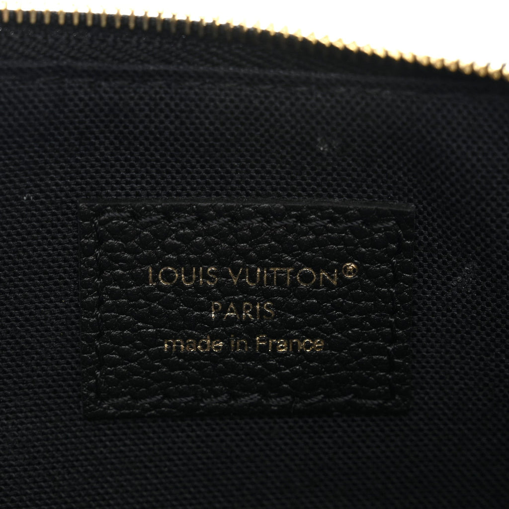Louis Vuitton Empreinte Monogram Liv Pochette Black
