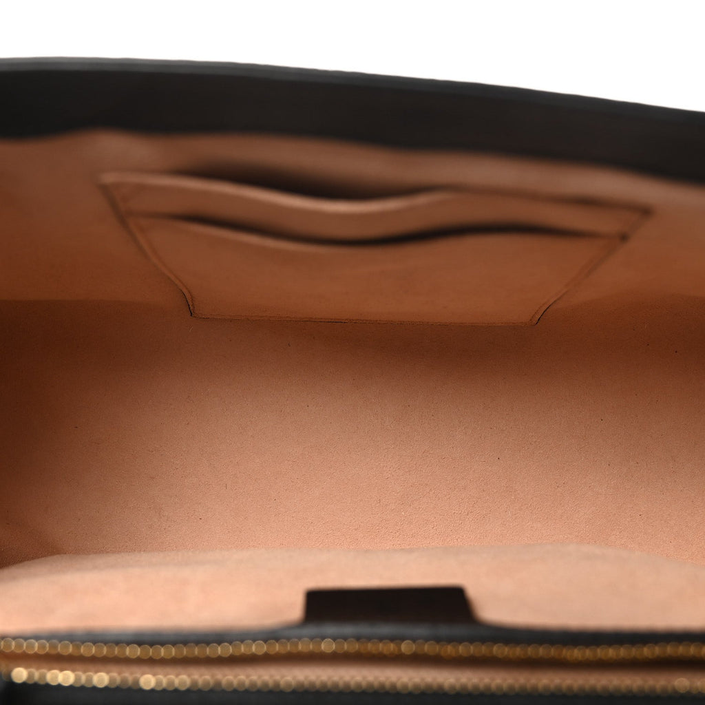Gucci GG Supreme Monogram Bees Medium Padlock Shoulder Bag Beige Oro Black
