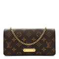 Louis Vuitton Monogram Lily Wallet On Chain