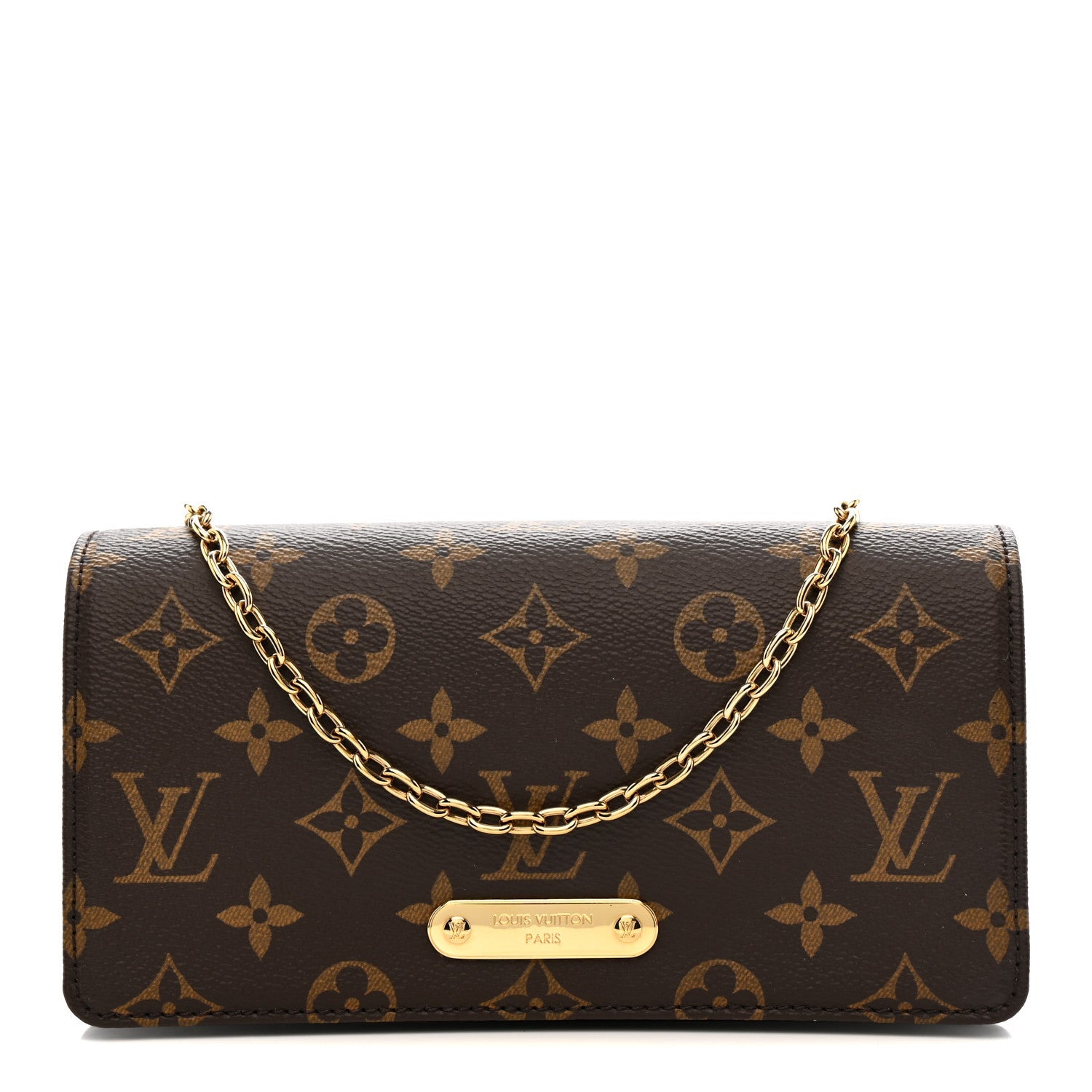 Louis Vuitton Monogram Lily Wallet On Chain