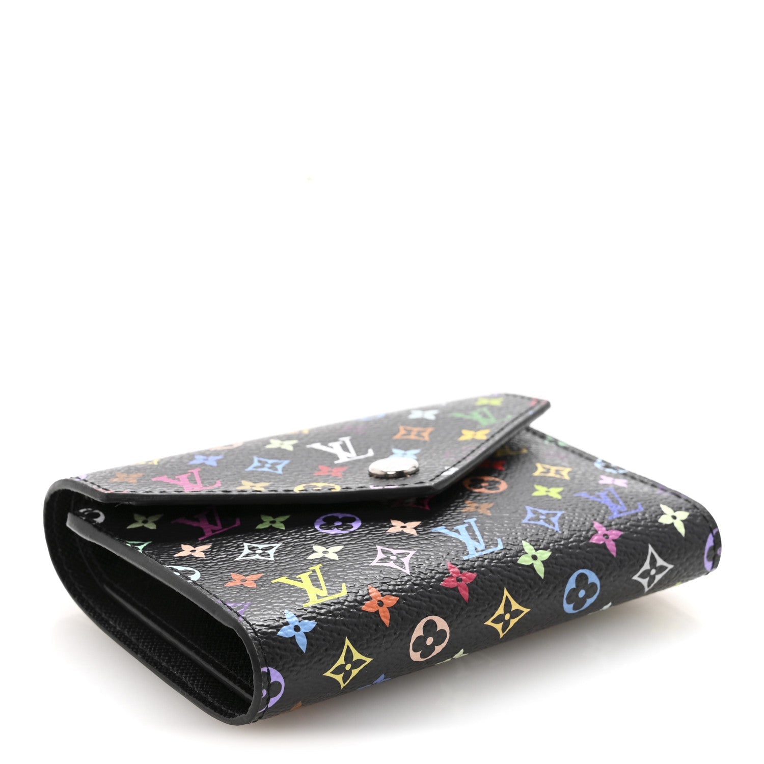 Louis Vuitton LV x TM Monogram Multicolor Victorine Wallet Black
