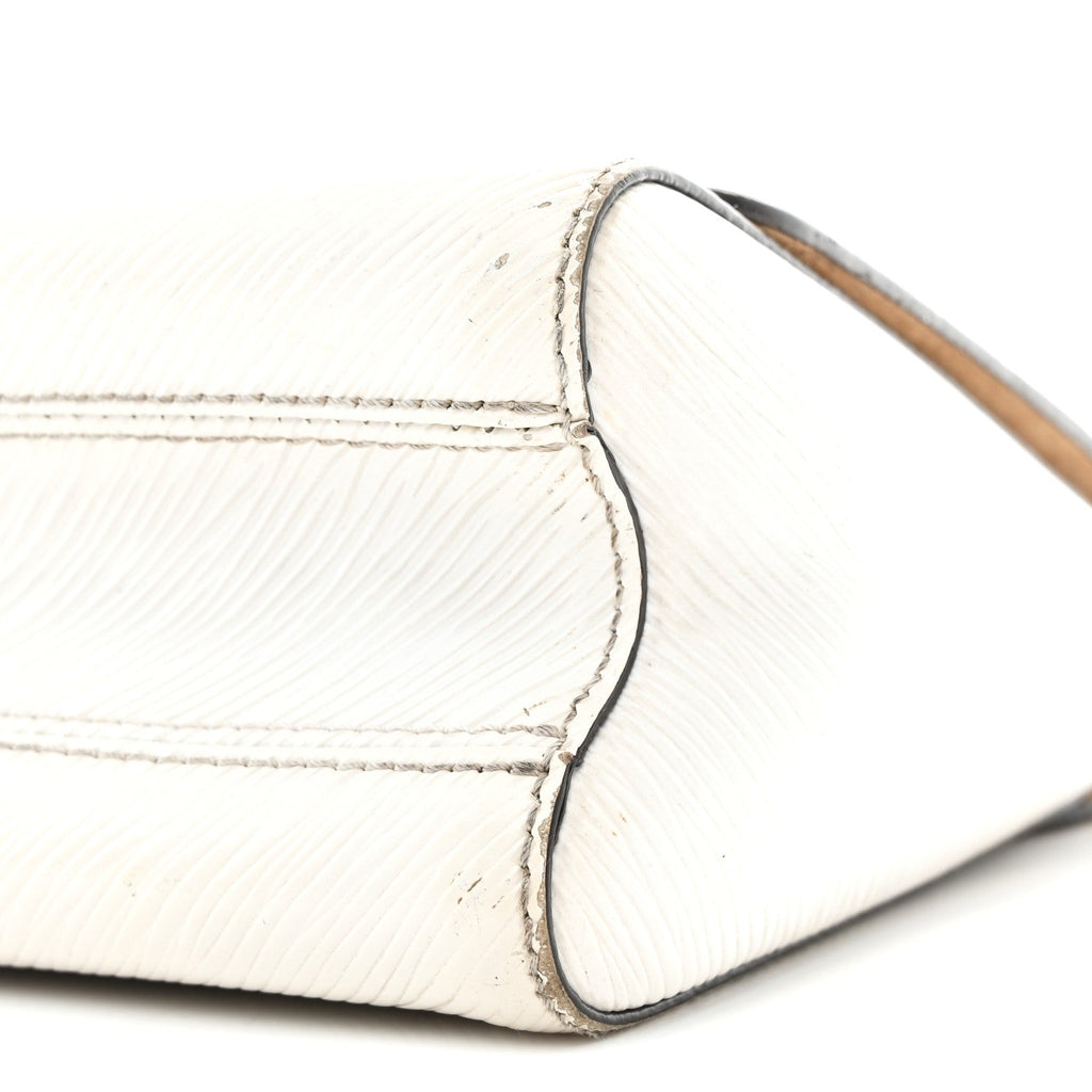 Louis Vuitton Epi Twist Shoulder Bag MM White