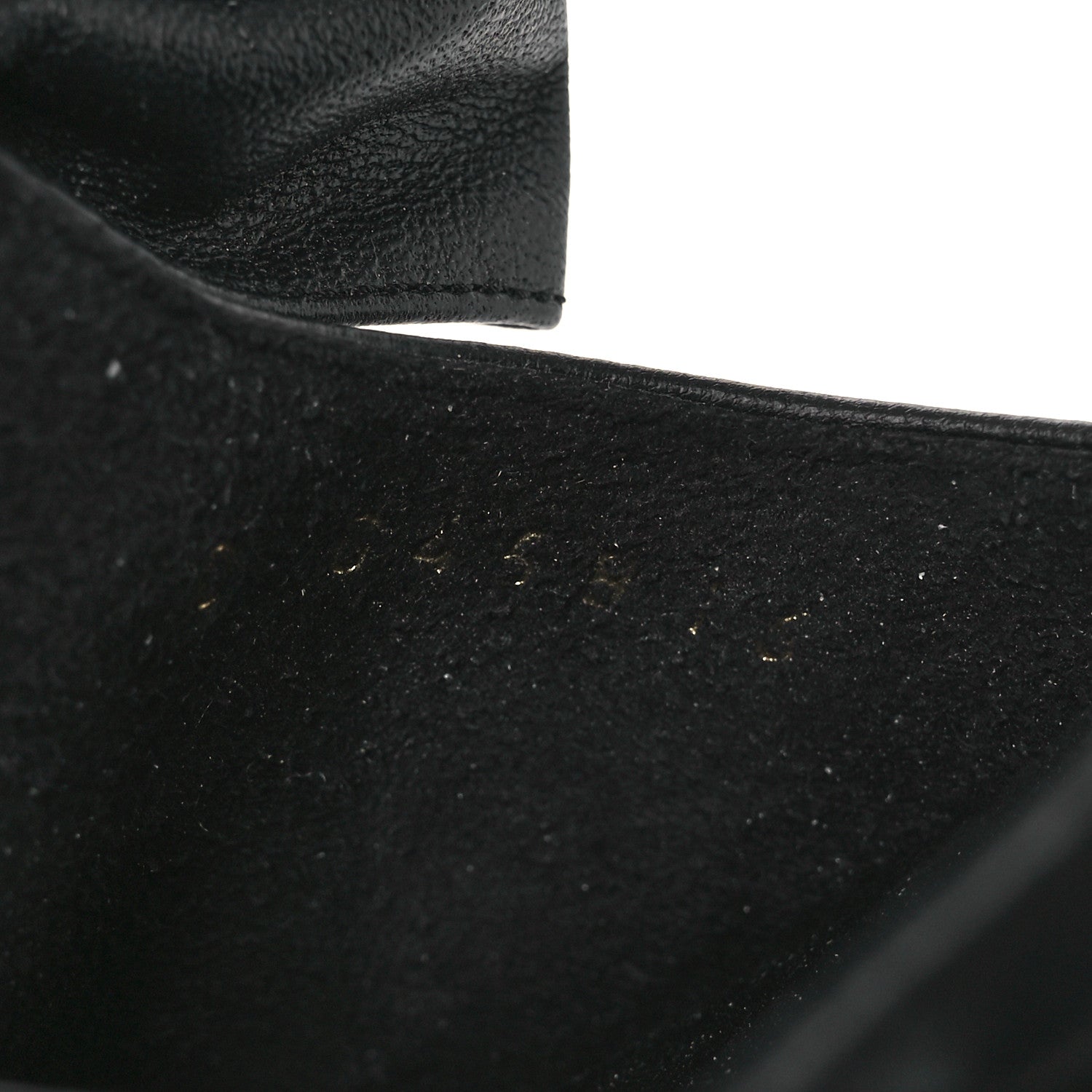Lambskin Bow CC Mules 39.5 Black