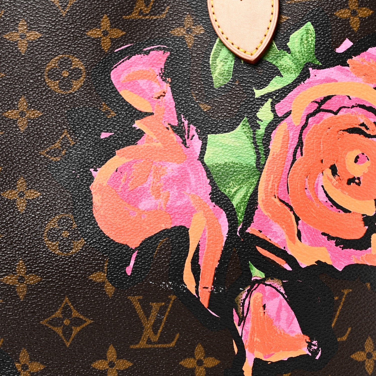 Louis Vuitton Monogram Roses Neverfull MM