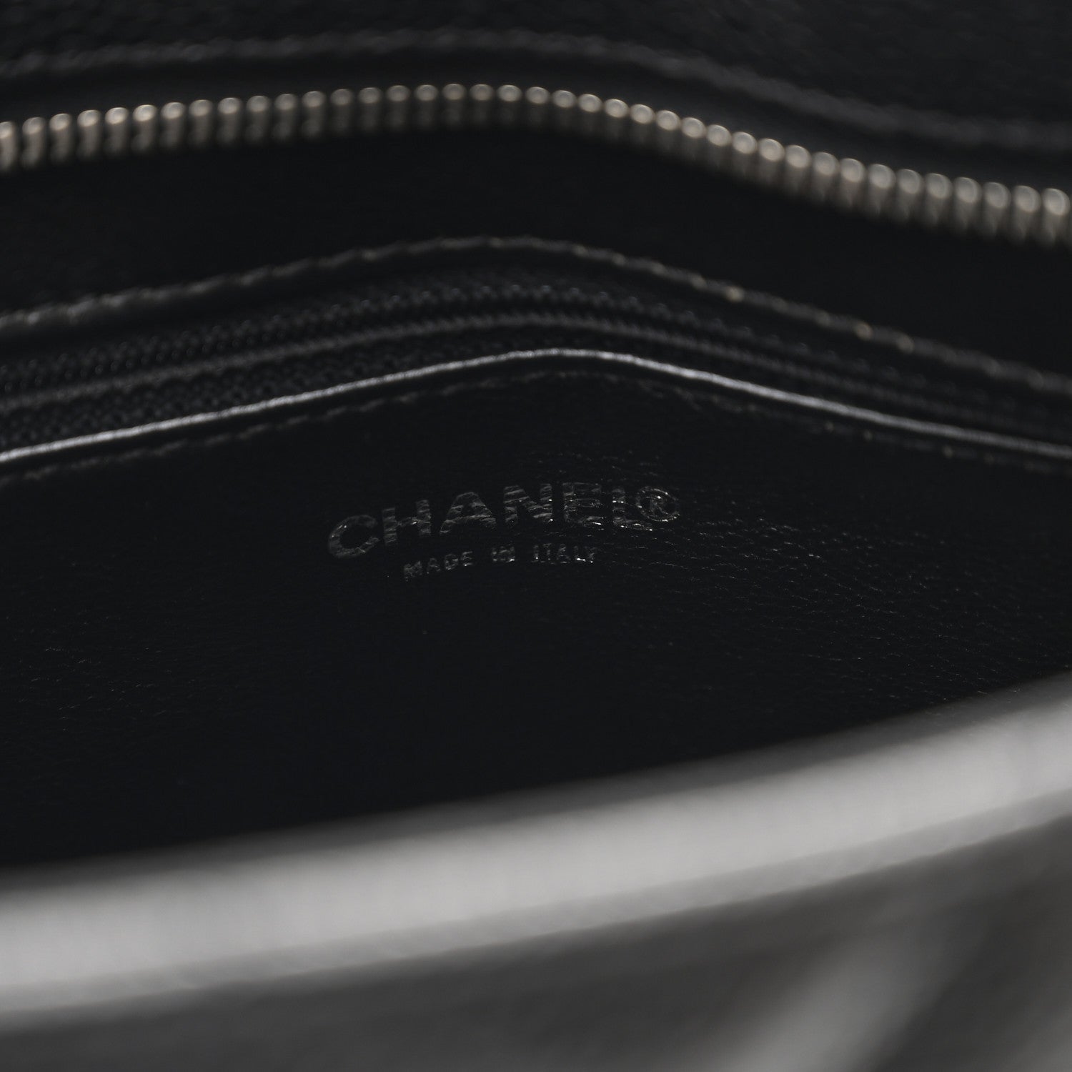 Chanel Caviar Quilted Medallion Tote Black