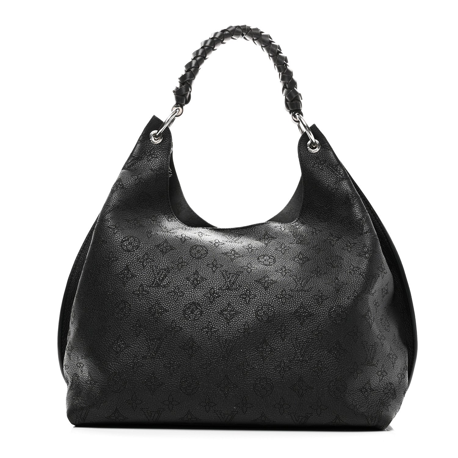 Louis Vuitton Mahina Carmel Hobo Black