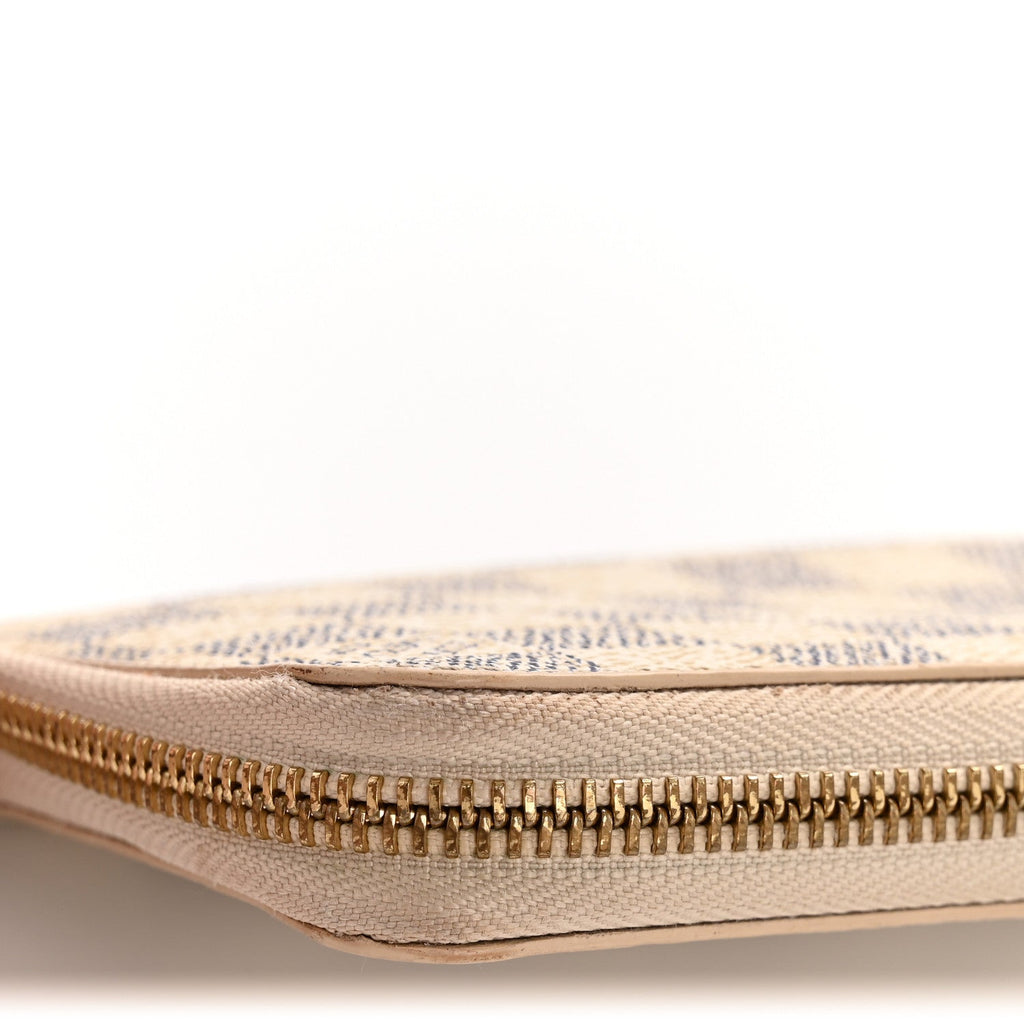 Louis Vuitton Damier Azur Compact Zippy Wallet