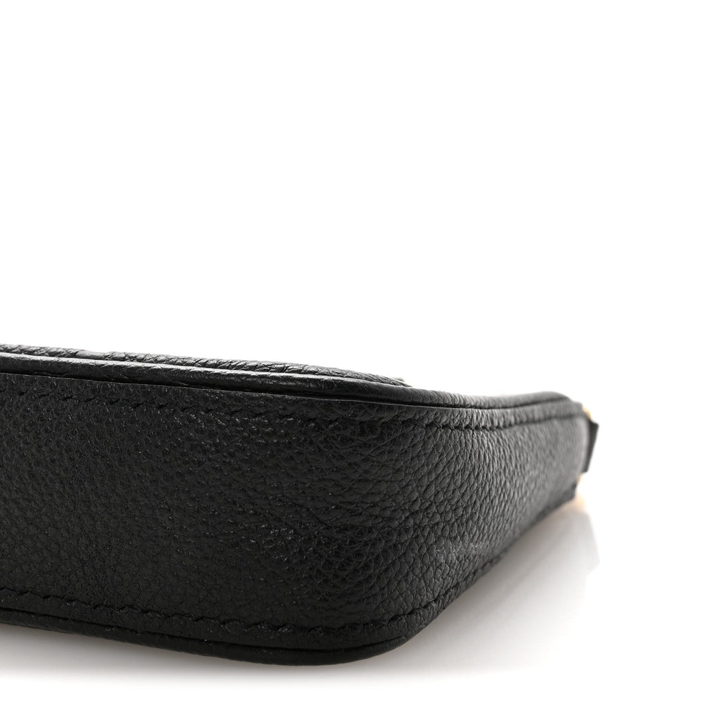 Louis Vuitton Empreinte Easy Pouch On Strap Black