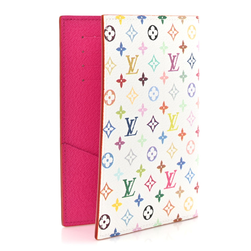 Louis Vuitton LV X TM Monogram Multicolor Passport Cover White