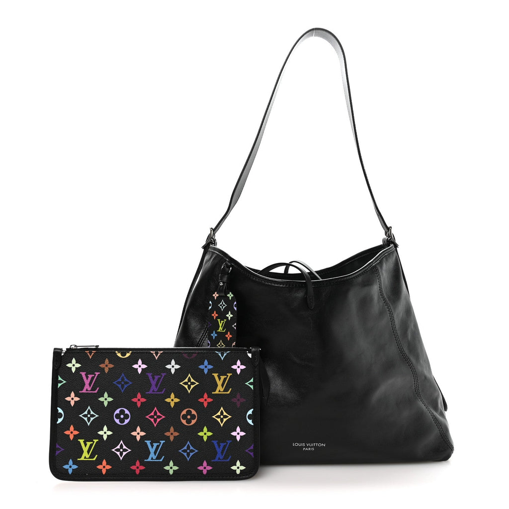 Louis Vuitton LV X TM Lambskin CarryAll Vibe MM Black