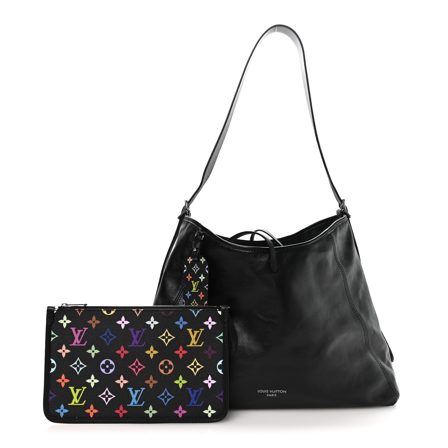 Louis Vuitton LV X TM Lambskin CarryAll Vibe MM Black