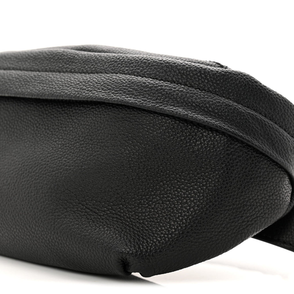 Gucci Grained Calfskin Embossed GG Monogram Belt Bag 80 32